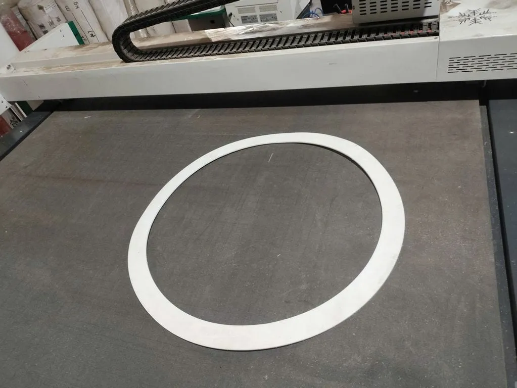 Tay cầm gioăng teflon kín mặt có lỗ bu lông