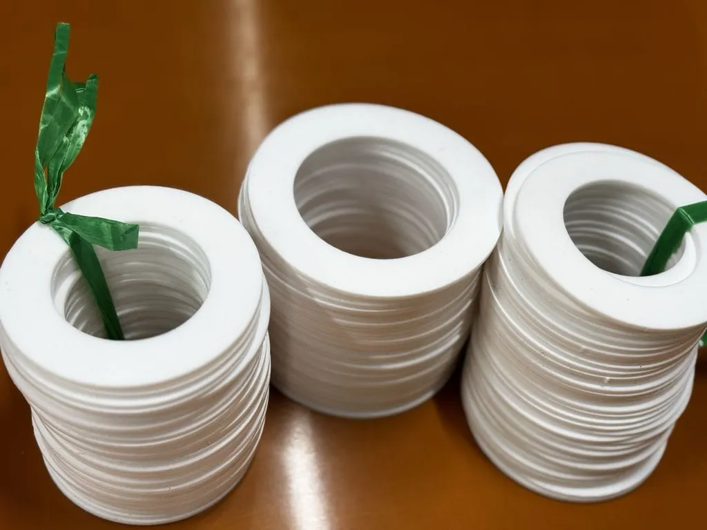 Xấp gioăng PTFE dán nhãn JIS 10K DN20